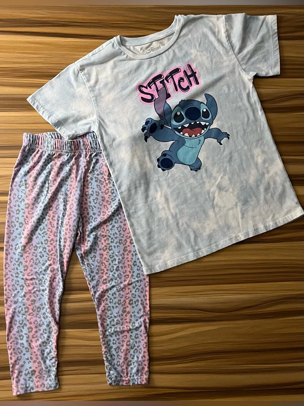 Girl Clothes 18 Piece Bundle Hello Kitty Barbie Sonic Stitch Grogu Size L(10/12)